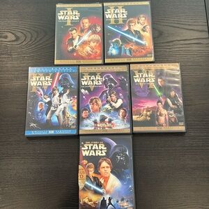 Star Wars DVD Collection - Black and Blue Covers